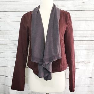 NWT BKE Draped Handkerchief Jacket